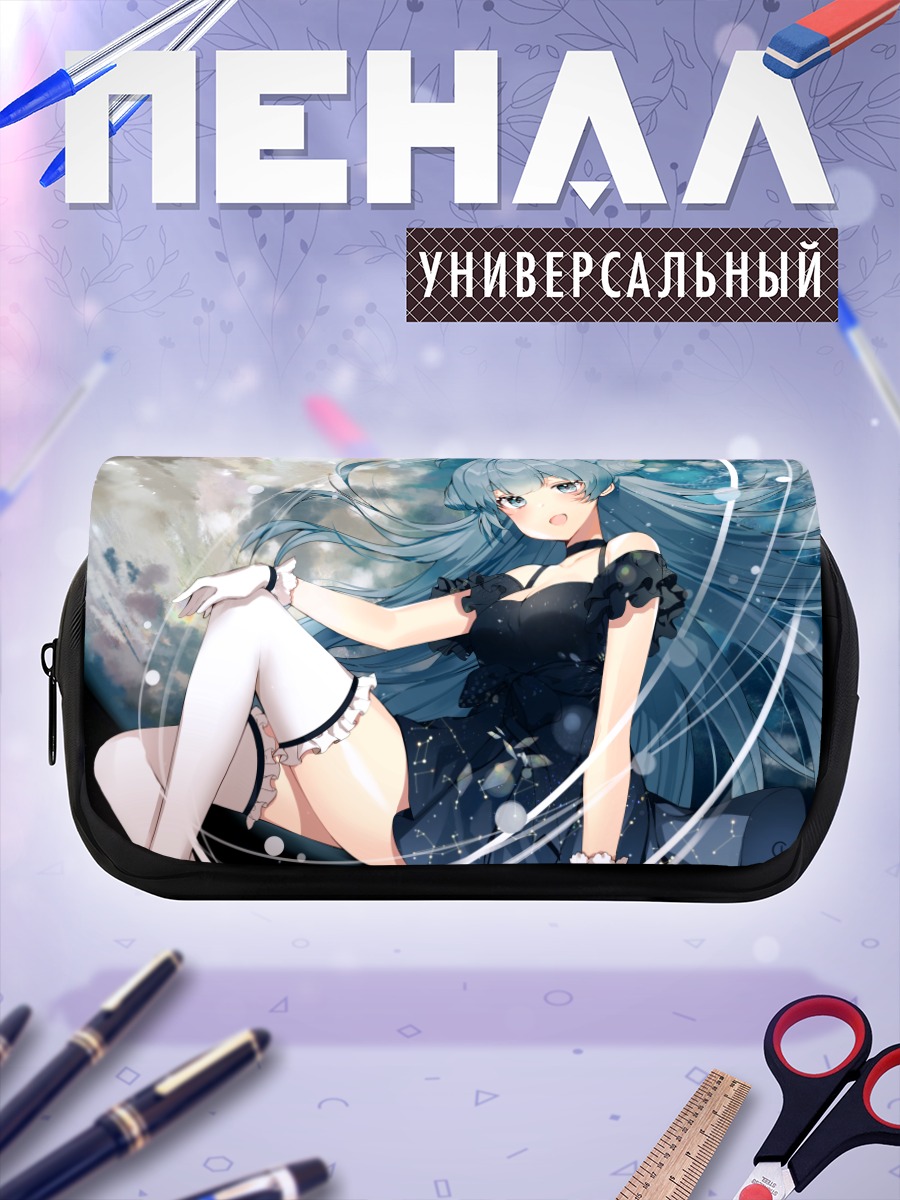 Пенал-косметичка Мику Хацунэ в платье