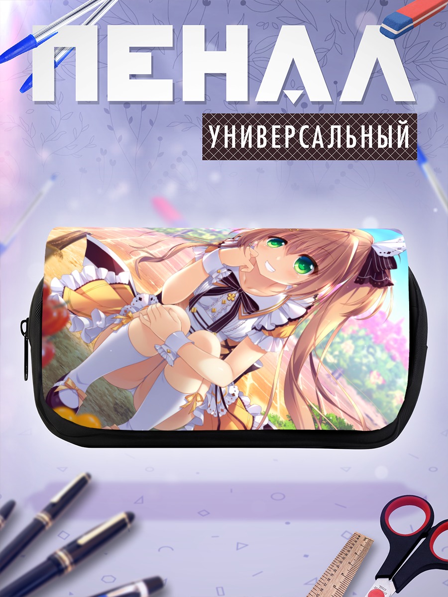 Пенал-косметичка Юкина в цветах