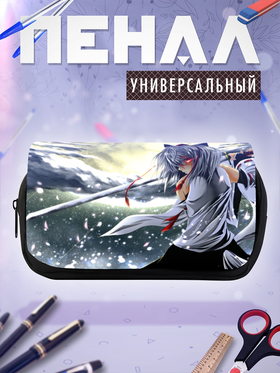 Пенал-косметичка Момидзи Инубасири с мечом
