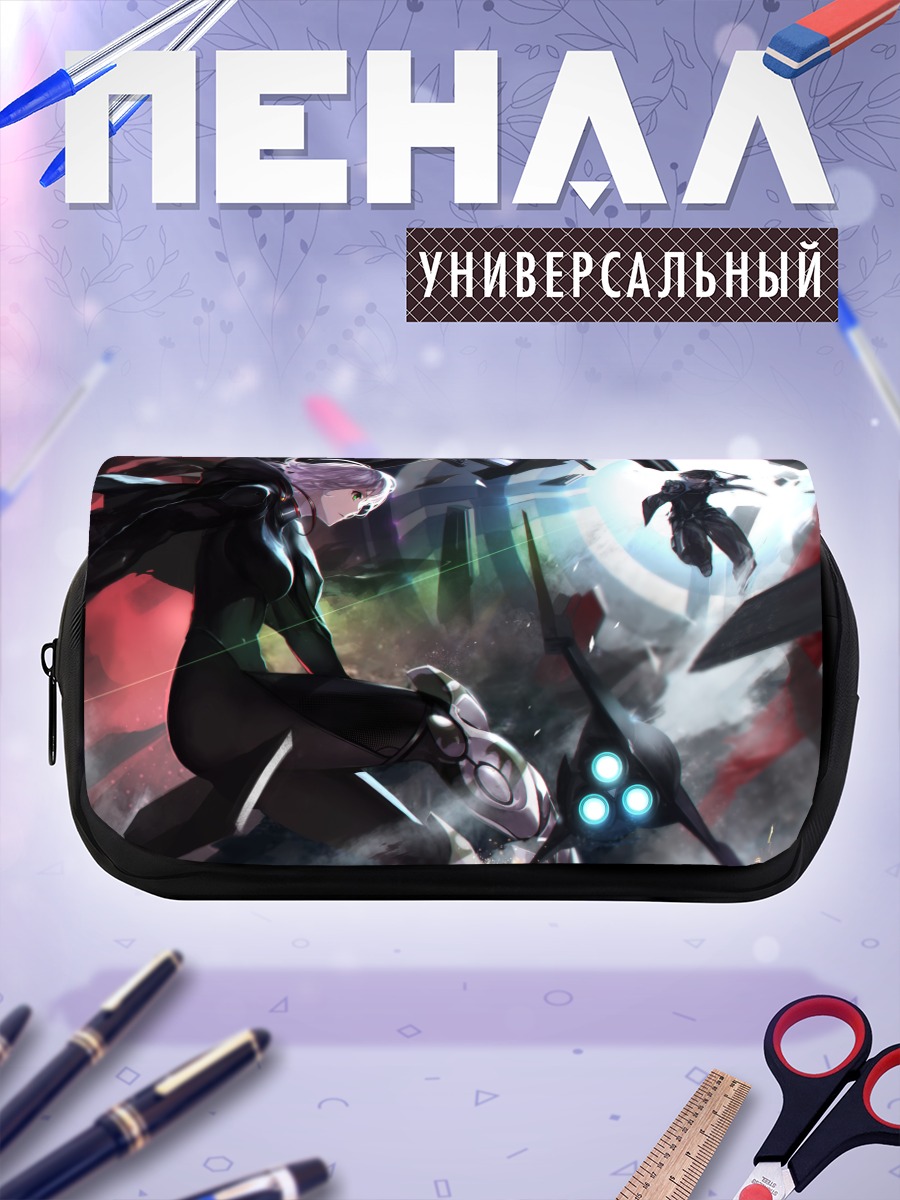 Пенал-косметичка Воин в облегающем костюме