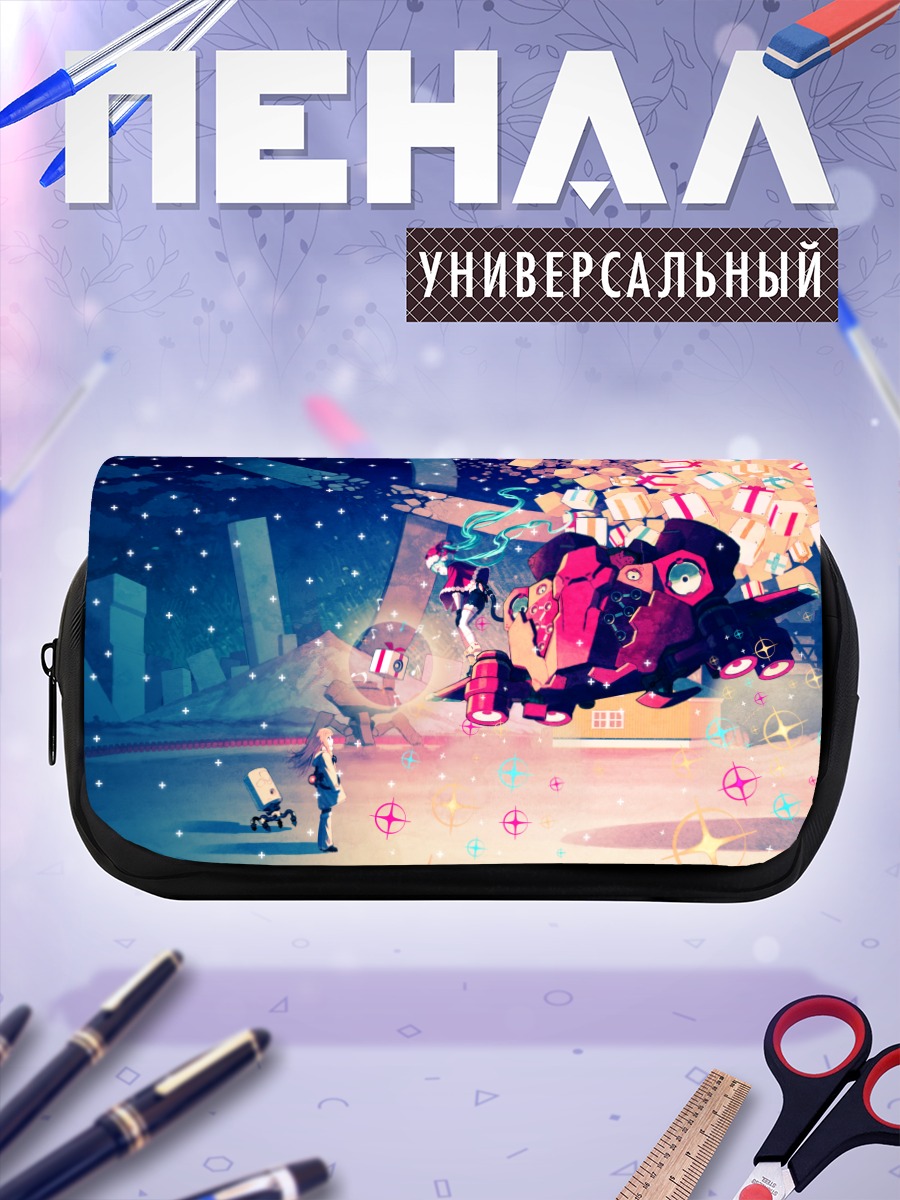 Пенал-косметичка Мику Хацунэ в космосе