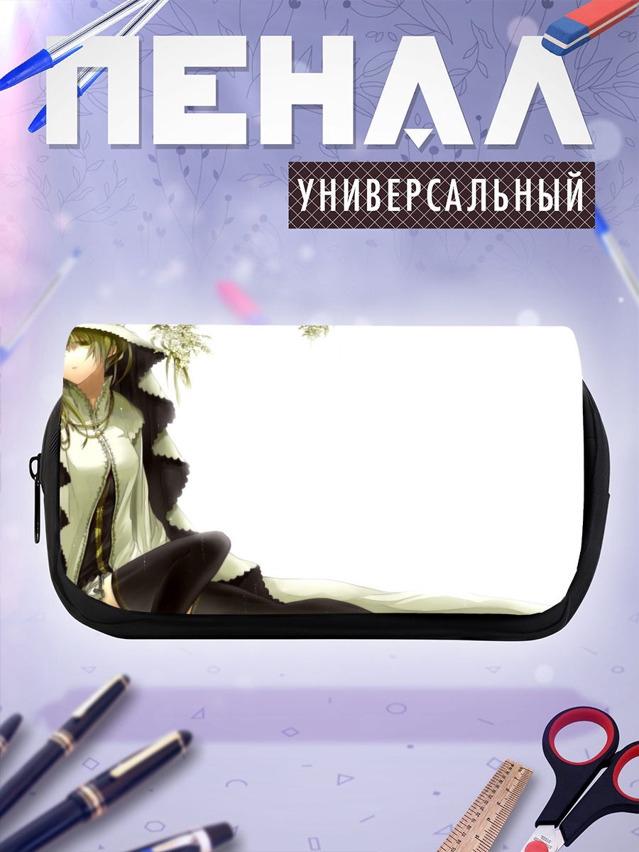 Пенал-косметичка Мику Хацунэ в белом