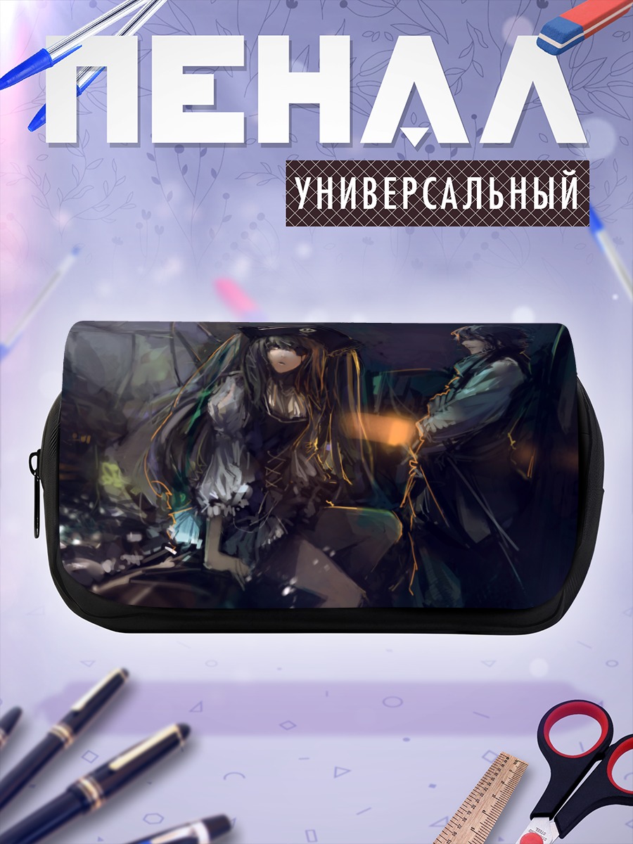 Пенал-косметичка Мику Хацунэ пират
