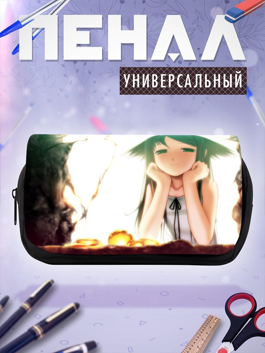 Пенал-косметичка Сая в цветах