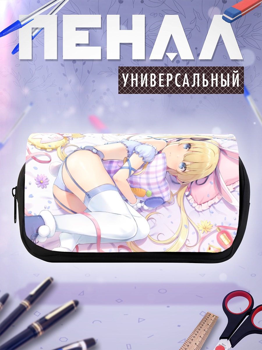 Пенал-косметичка Эрири Савамура в цветах