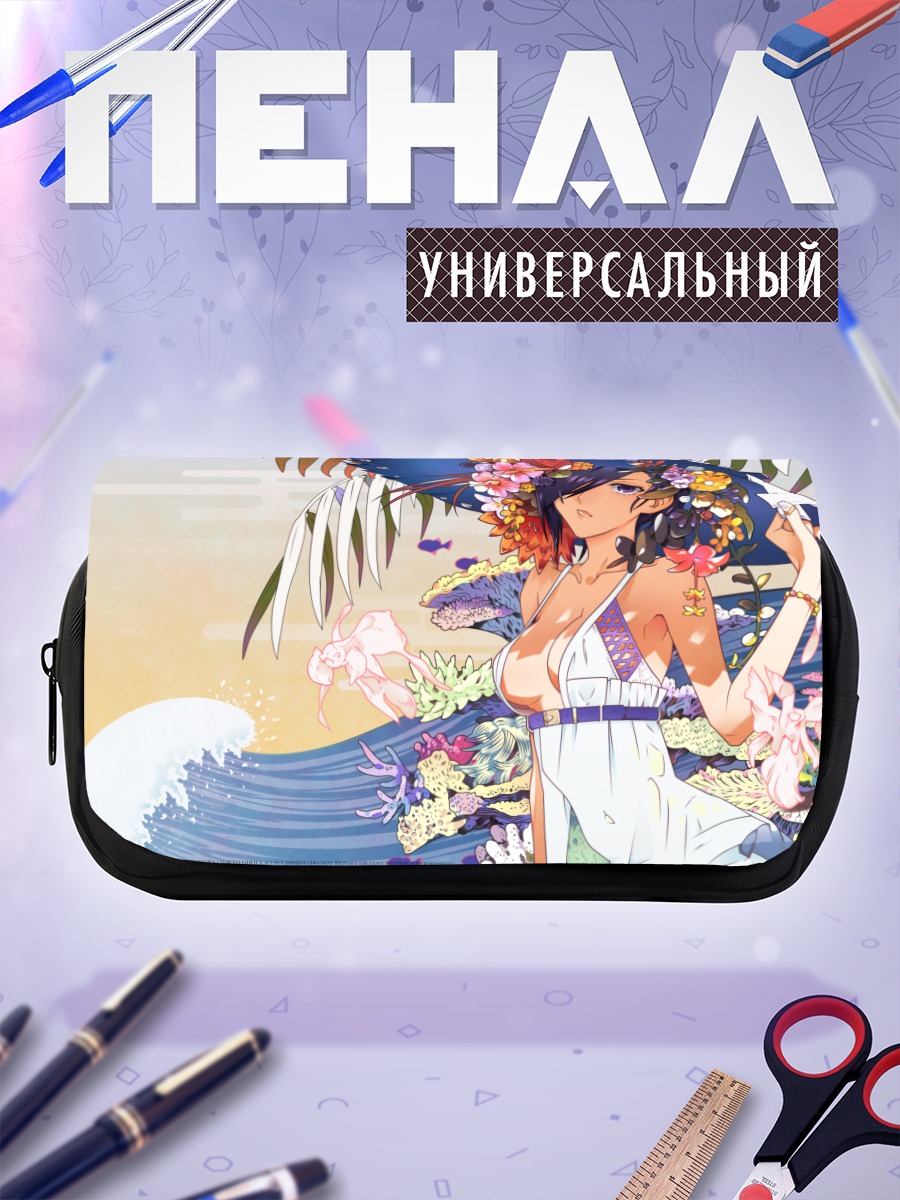 Пенал-косметичка Тоука Киришима на пляже