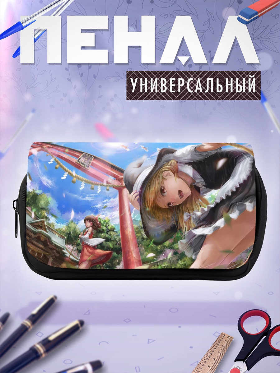 Пенал-косметичка Рейму Хакурэй в храме