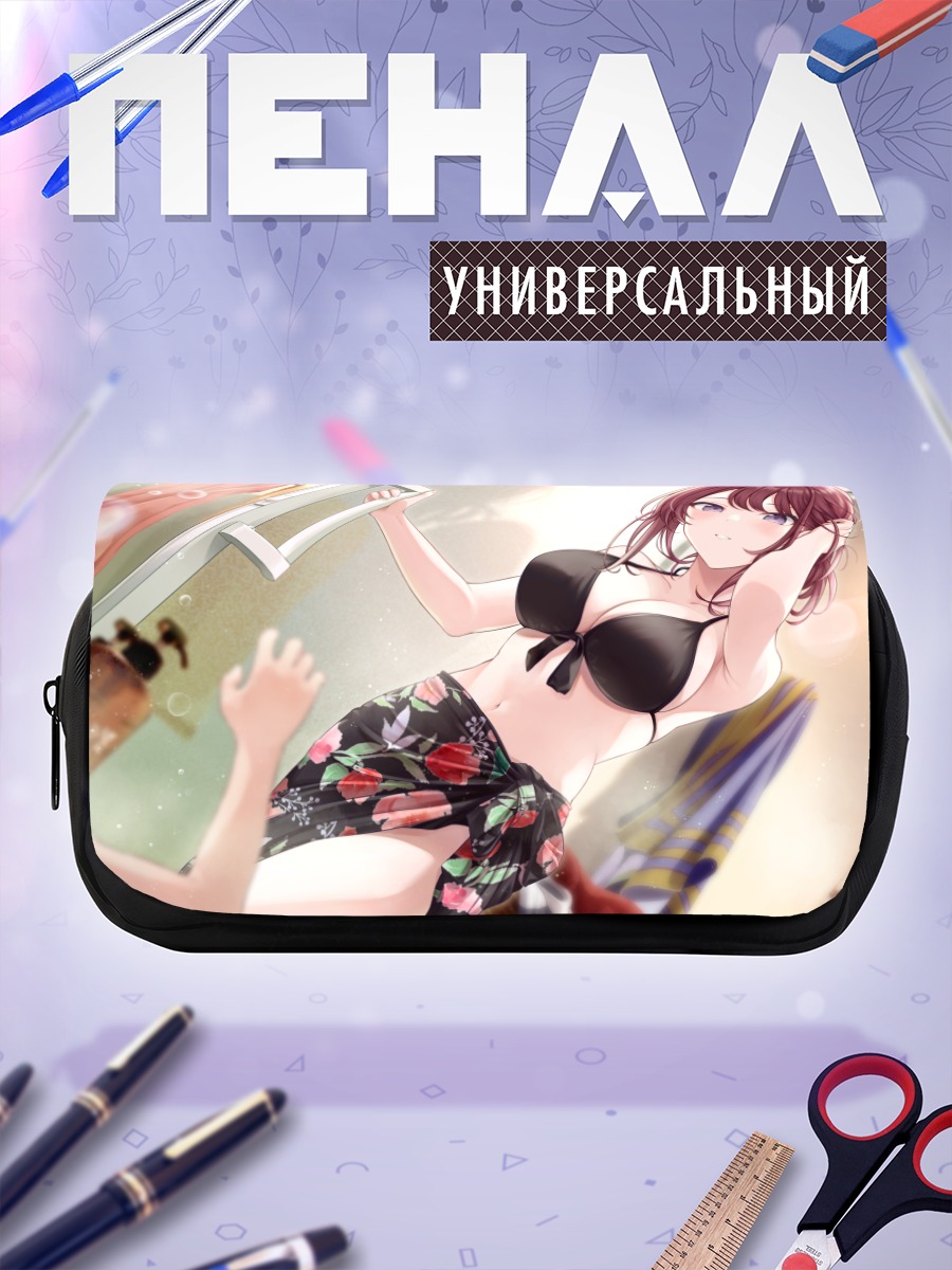 Пенал-косметичка Девушка в бикини