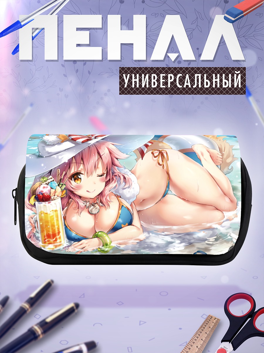 Пенал-косметичка Тамамо но Маэ на пляже