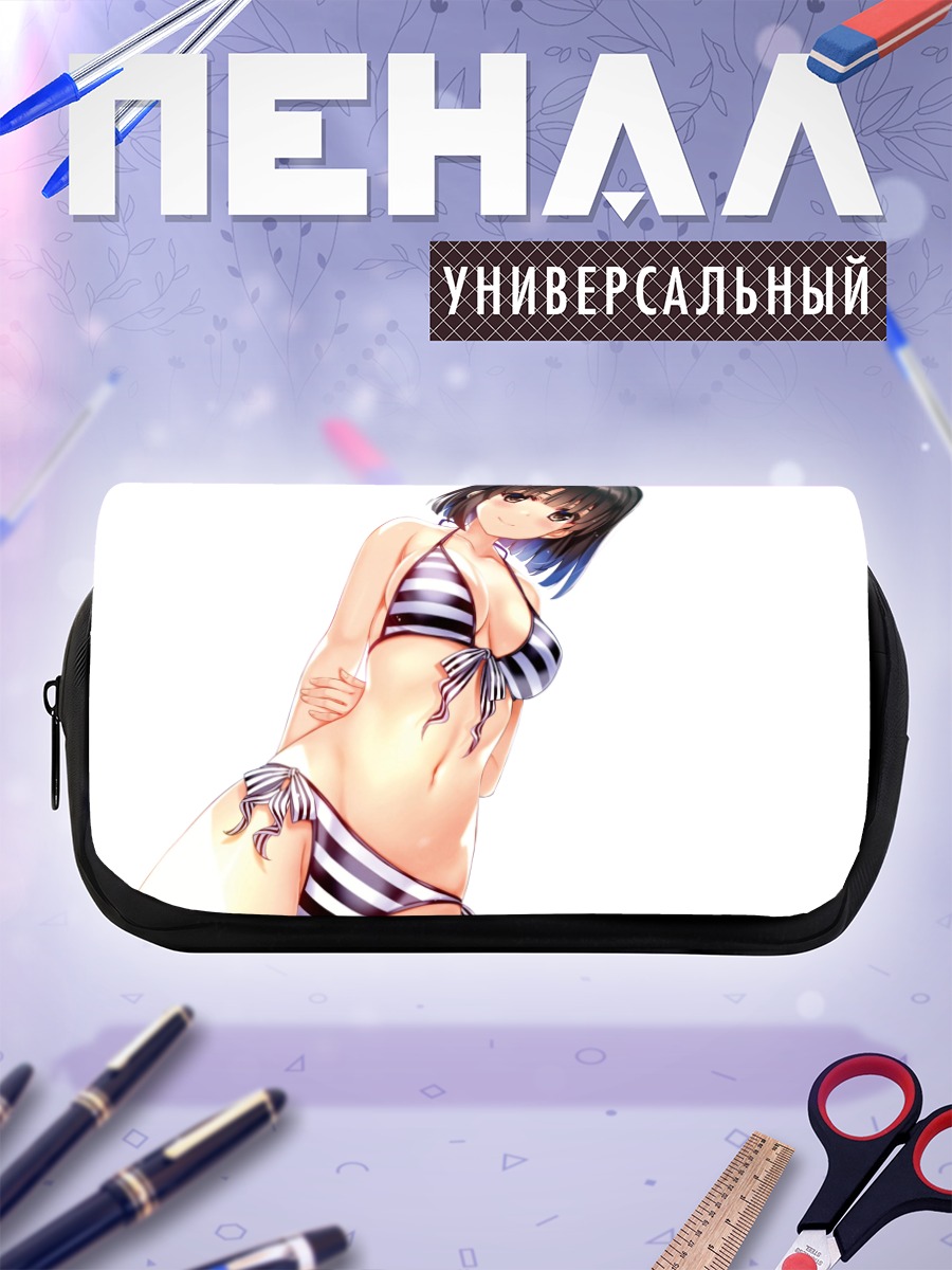 Пенал-косметичка Мегуми Като в купальнике