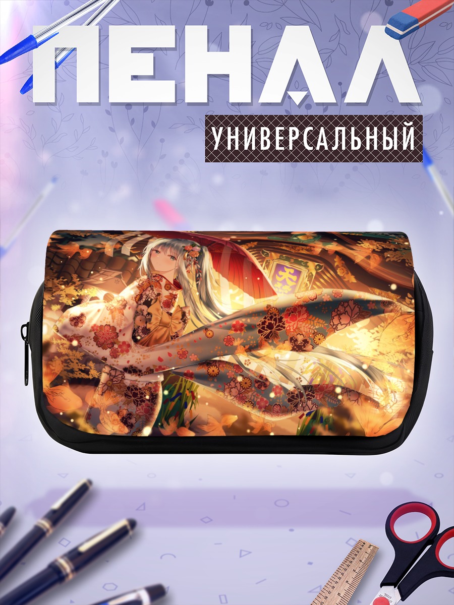 Пенал-косметичка Мику Хацунэ в кимоно