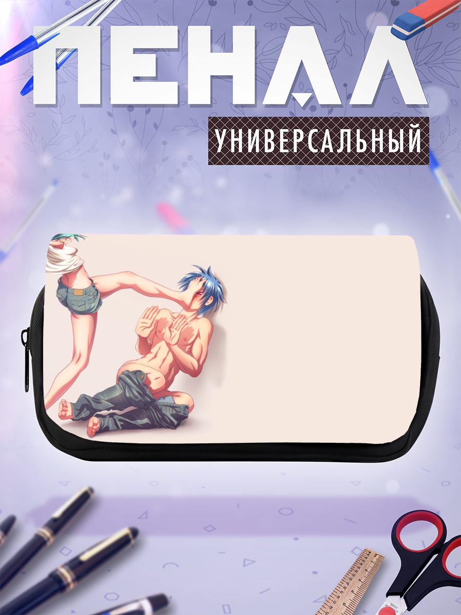 Пенал-косметичка Мику Хацунэ и Кайто
