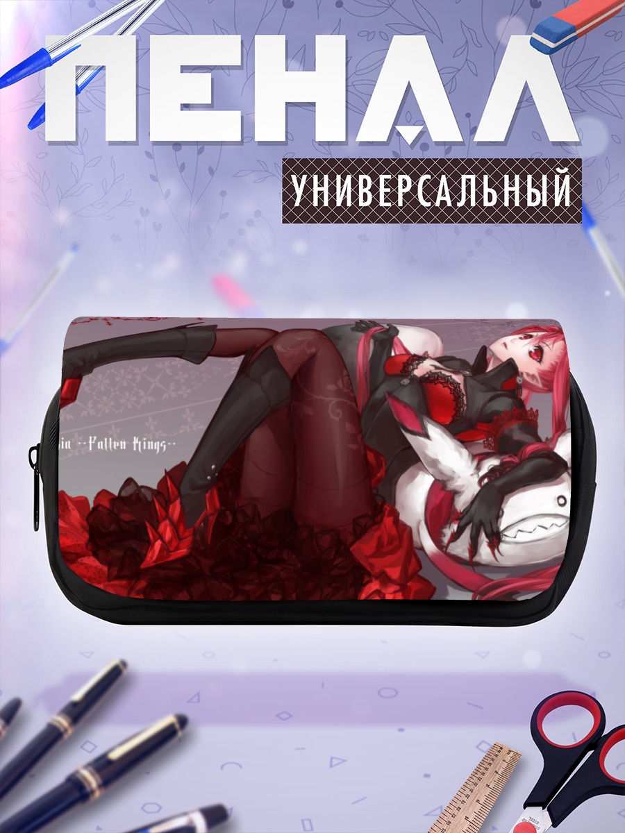 Пенал-косметичка Pixiv Fantasia в розах