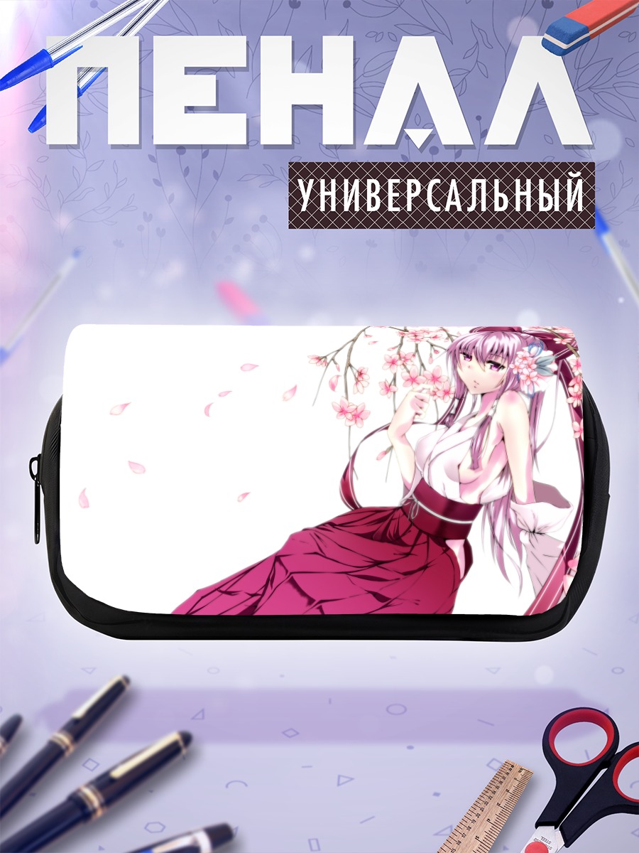 Пенал-косметичка Рейму Хакурей в сакуре