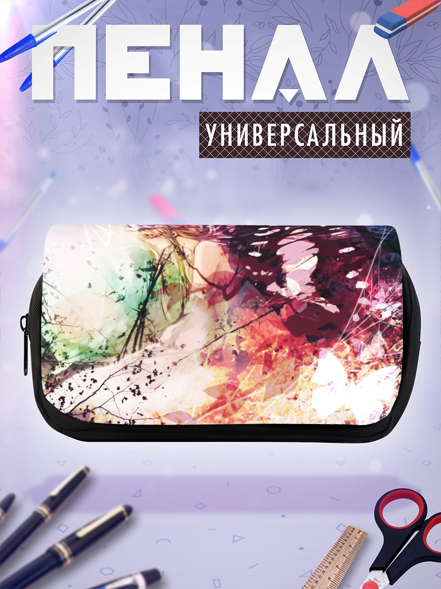 Пенал-косметичка Юкари Якумо в цветах
