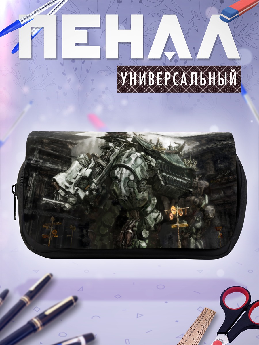 Пенал-косметичка Меха в храме