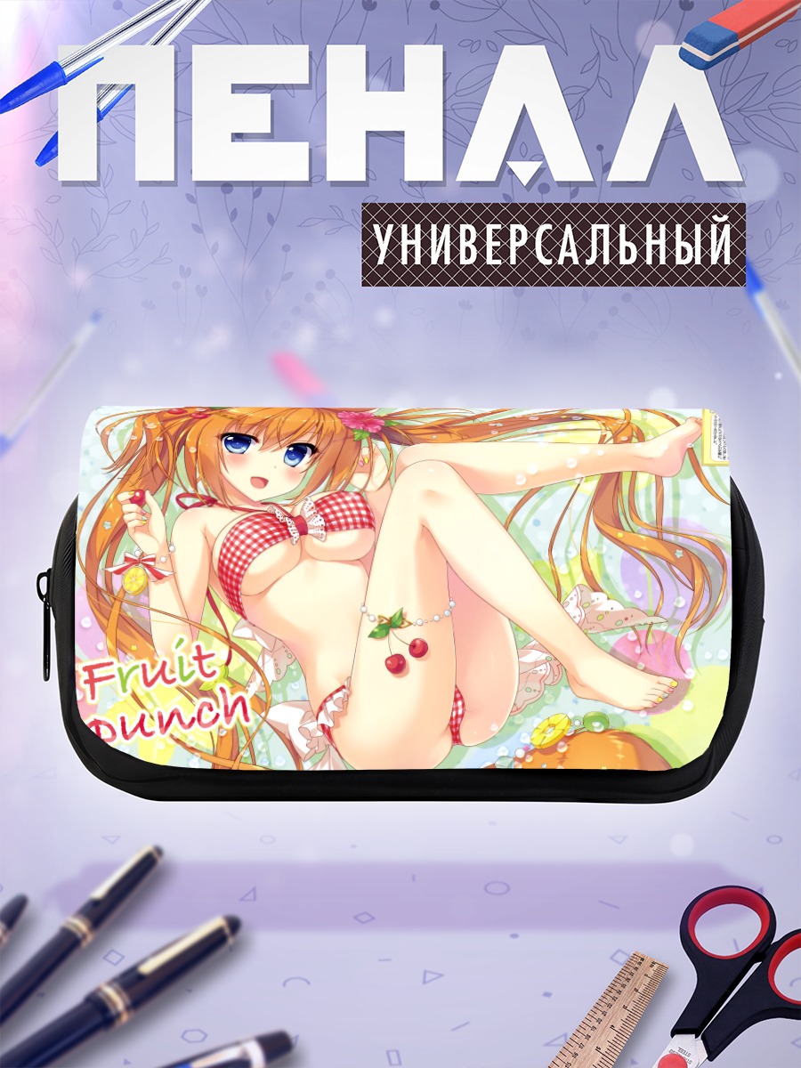 Пенал-косметичка Ооками-сан с вишней