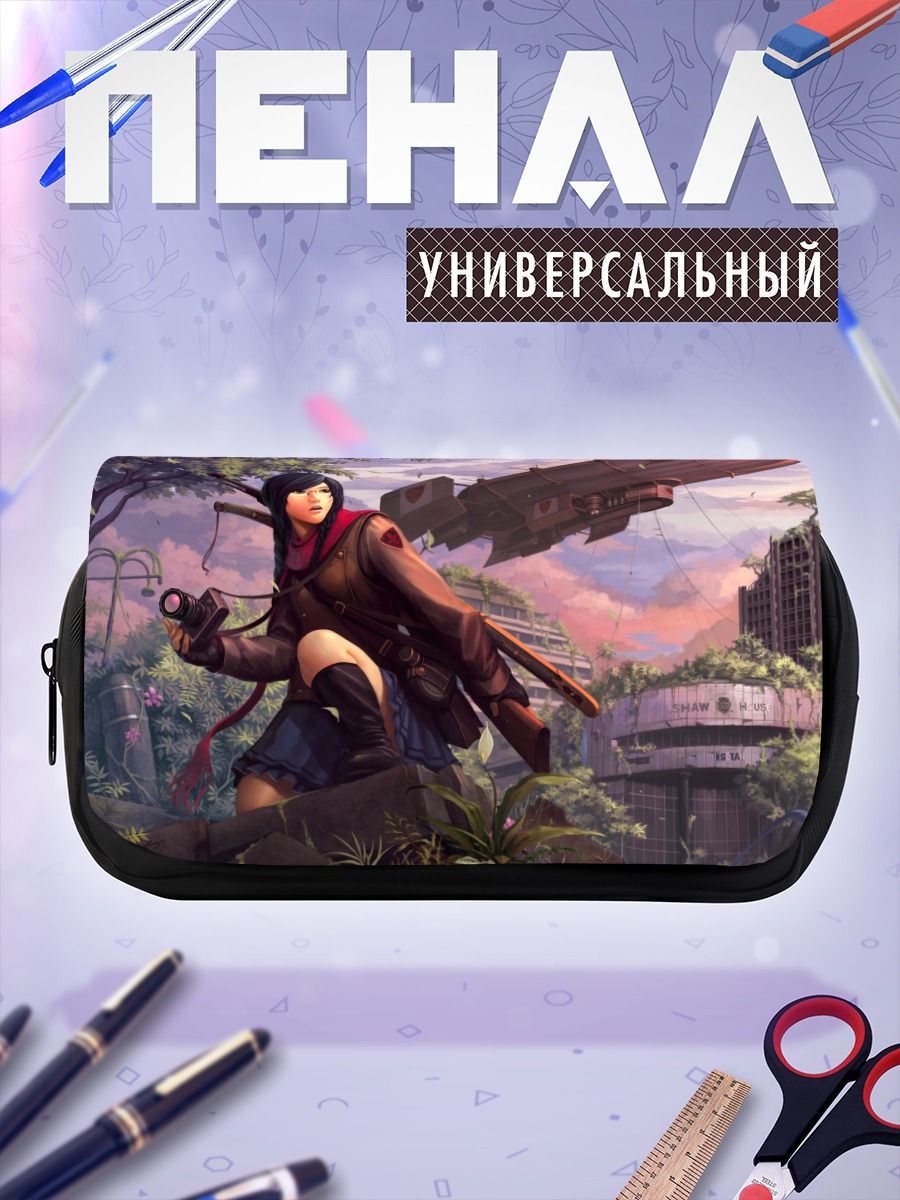 Пенал-косметичка Девушка с камерой