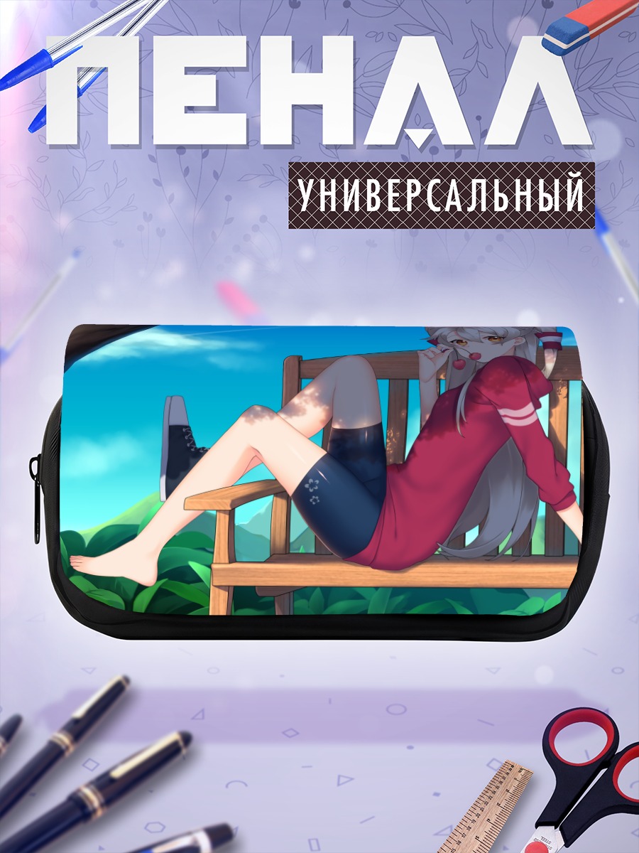 Пенал-косметичка Амацукадзе на скамейке