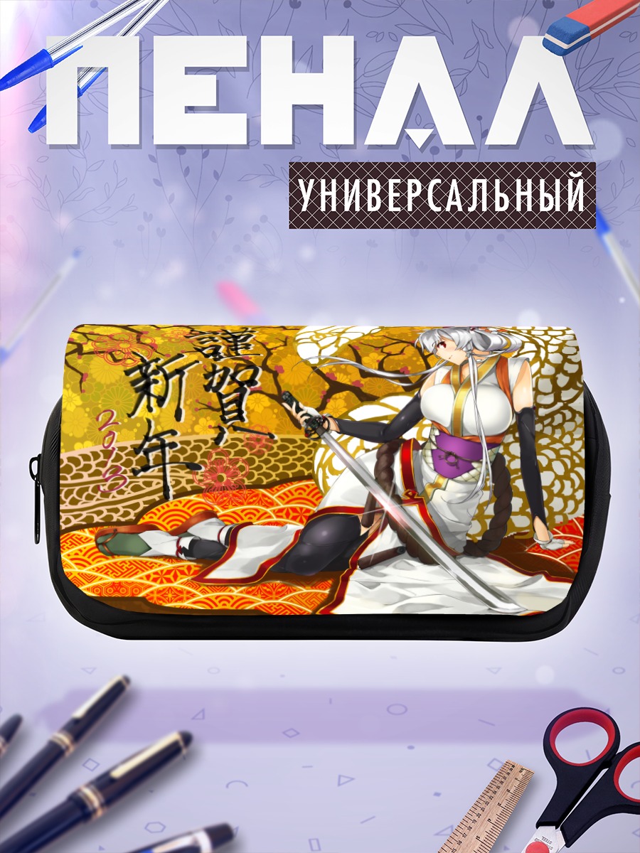 Пенал-косметичка Воин с катаной