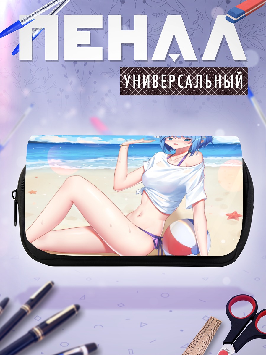 Пенал-косметичка Саяка Мики на пляже