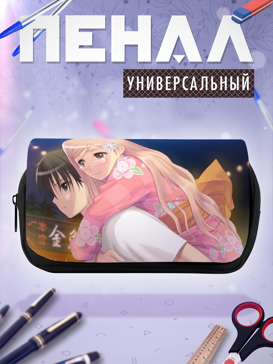 Пенал-косметичка Рика Хаяма в кимоно