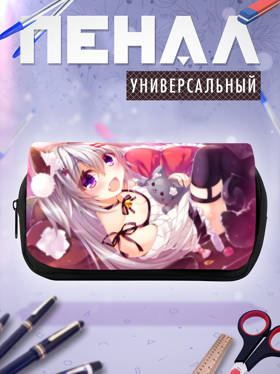 Пенал-косметичка Озико в кружевах