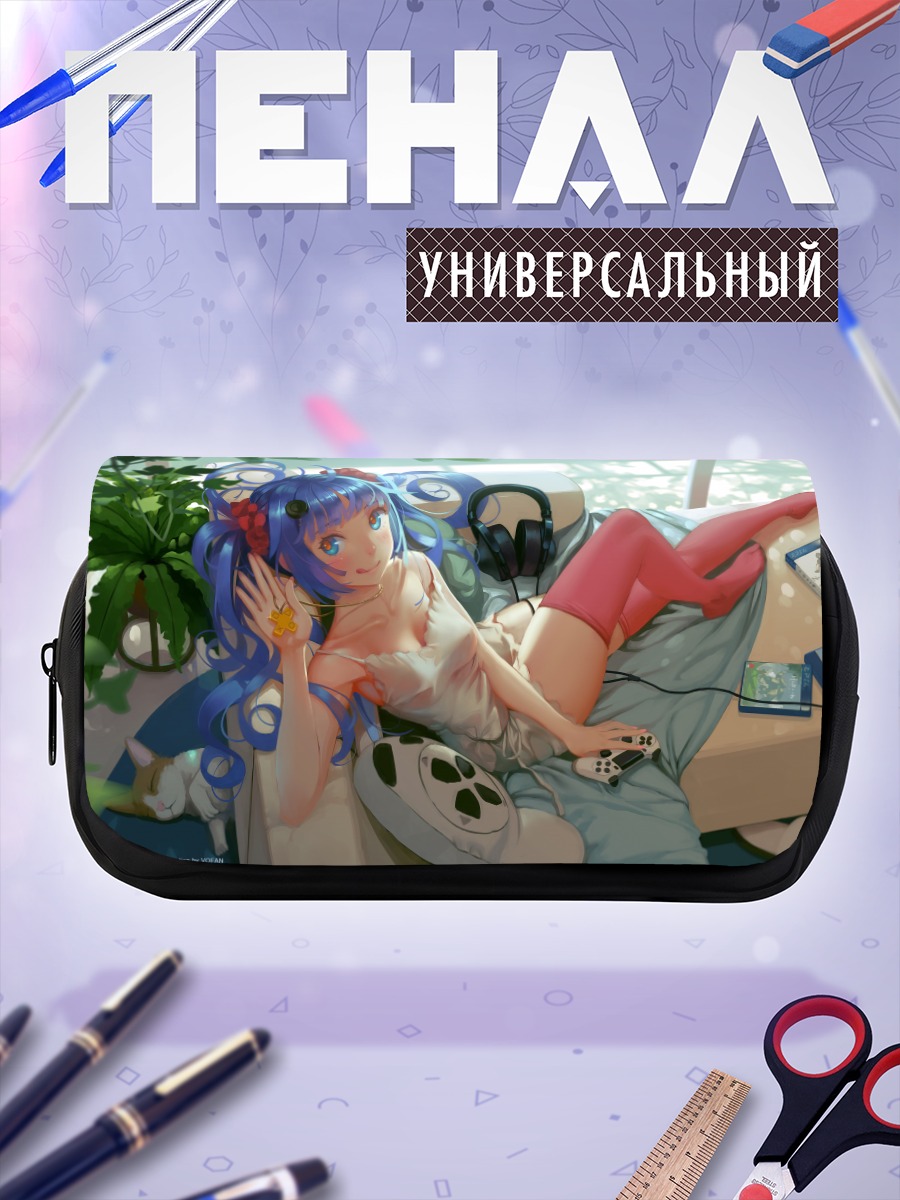 Пенал-косметичка Ай-тян с геймпадом