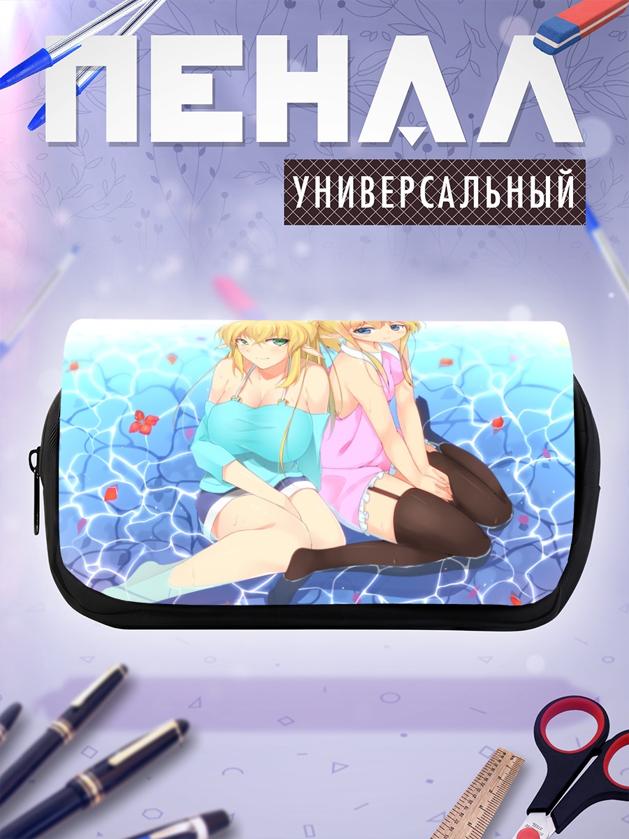Пенал-косметичка Блондинки в цветах