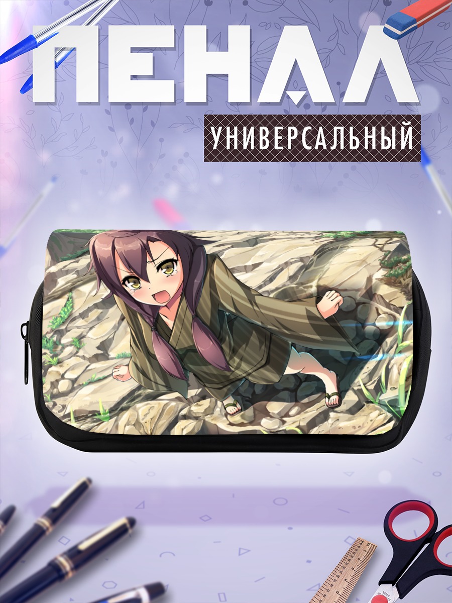 Пенал-косметичка Девушка в кимоно