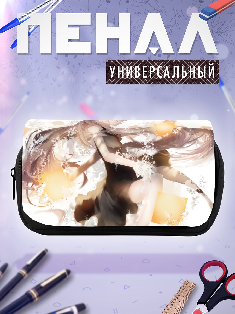 Пенал-косметичка Мику Хацунэ в сиянии