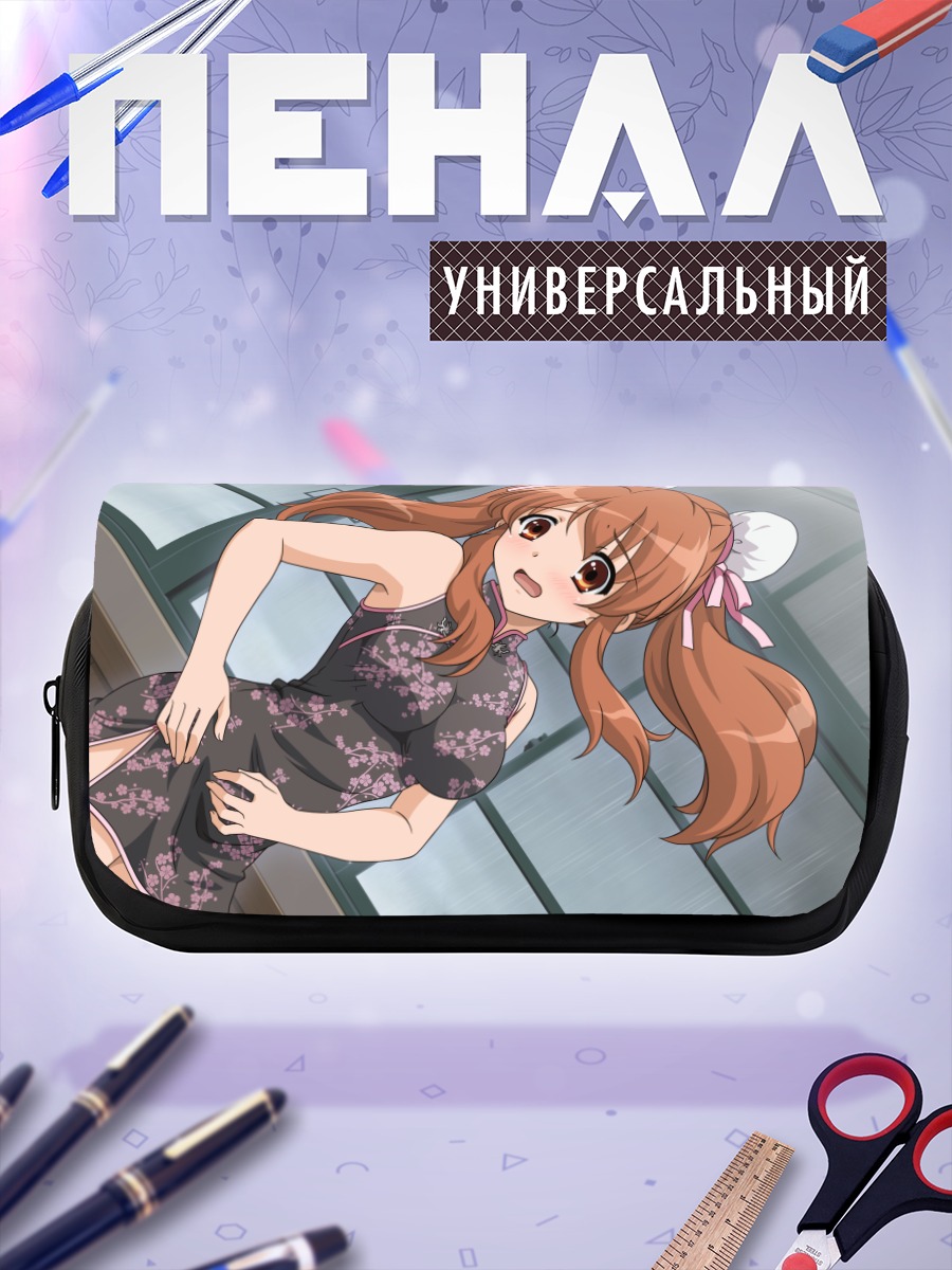 Пенал-косметичка Микуру Асахина в платье