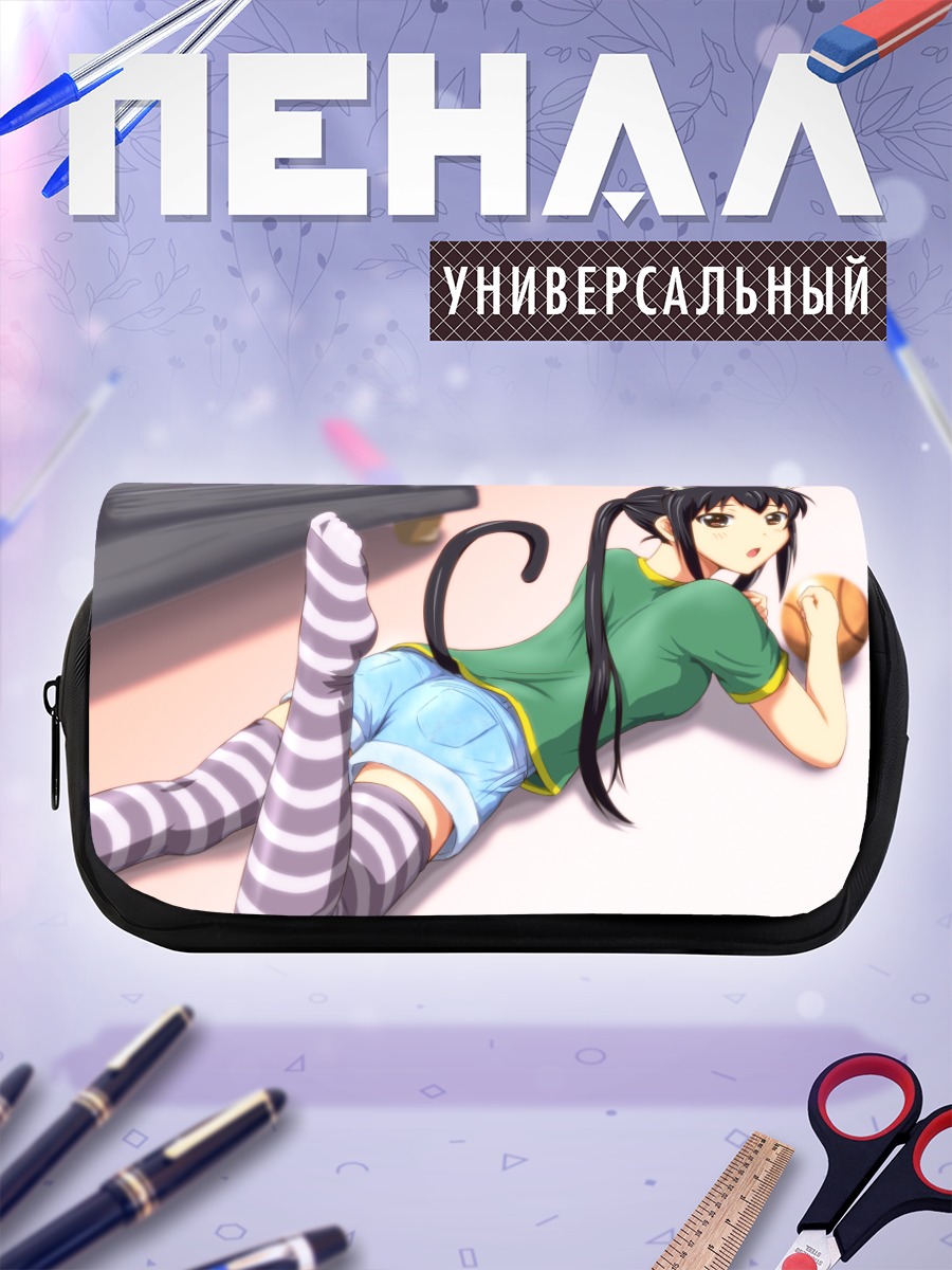 Пенал-косметичка Адзуса Накано с хвостом