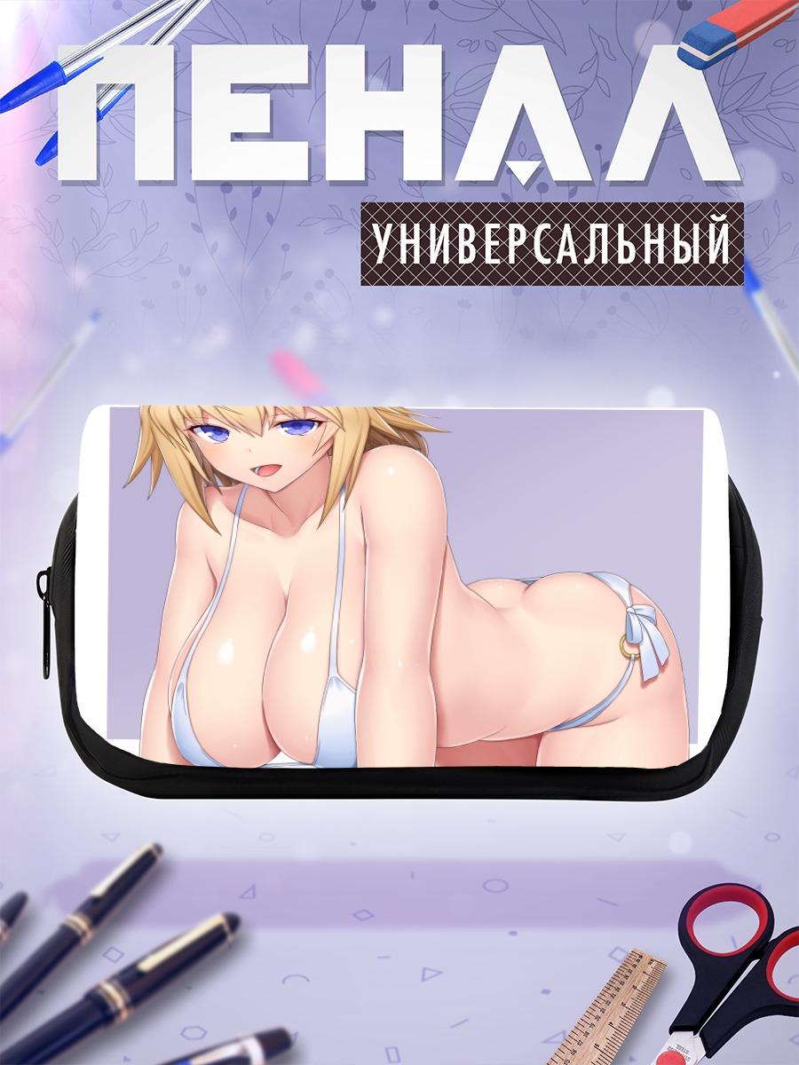Пенал-косметичка Жанна д'Арк на пляже