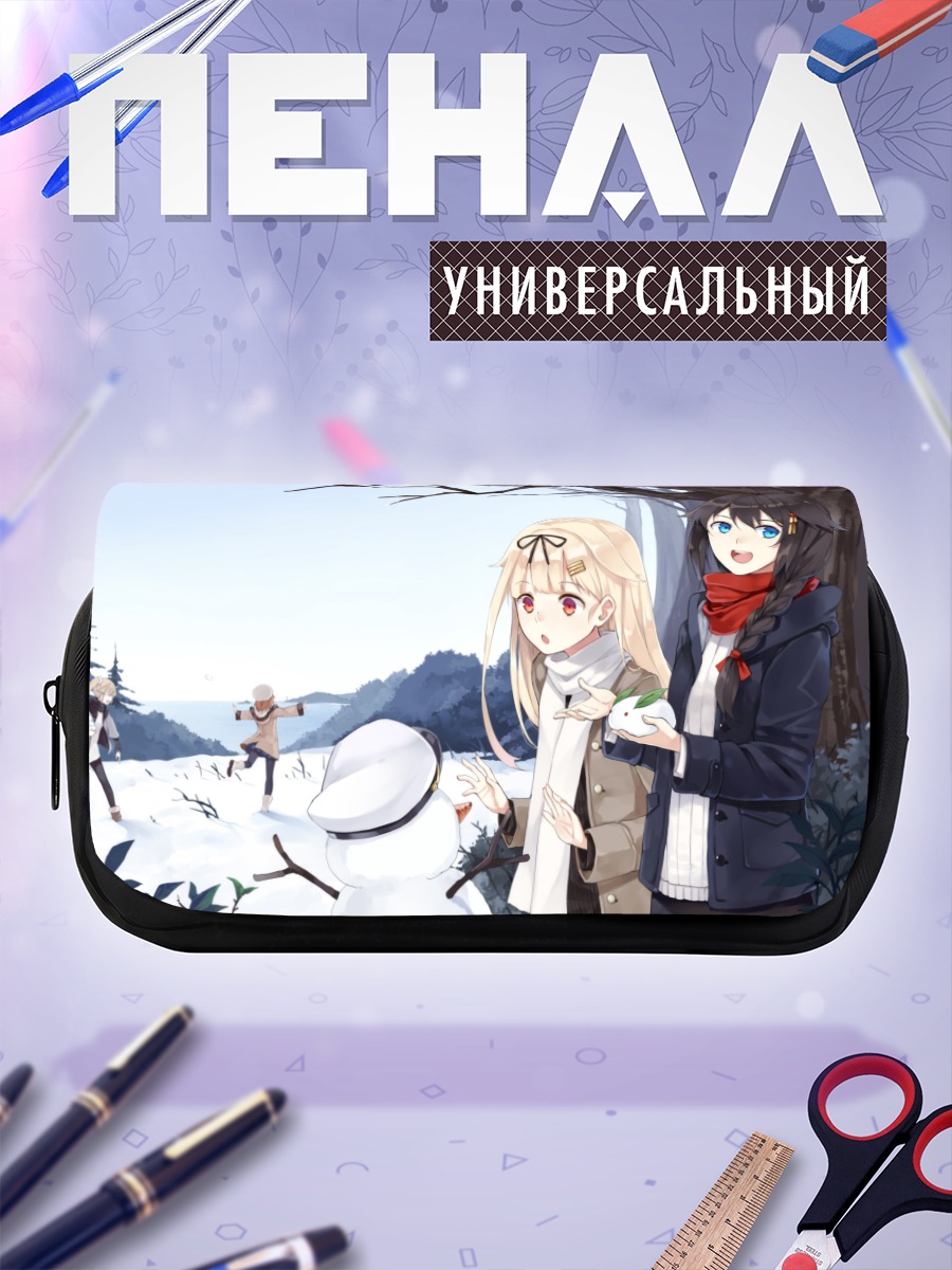 Пенал-косметичка Мурасамэ в снегах