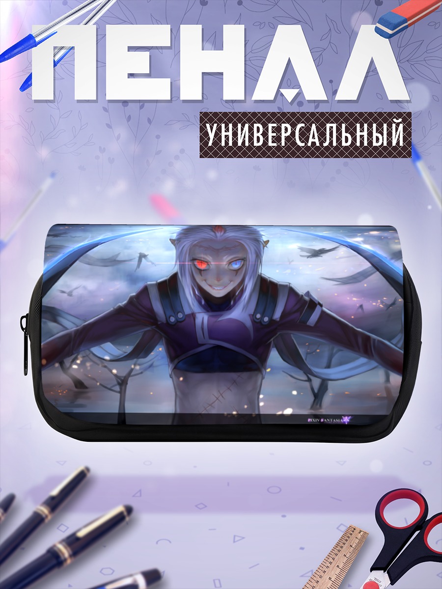 Пенал-косметичка Воин с клинками