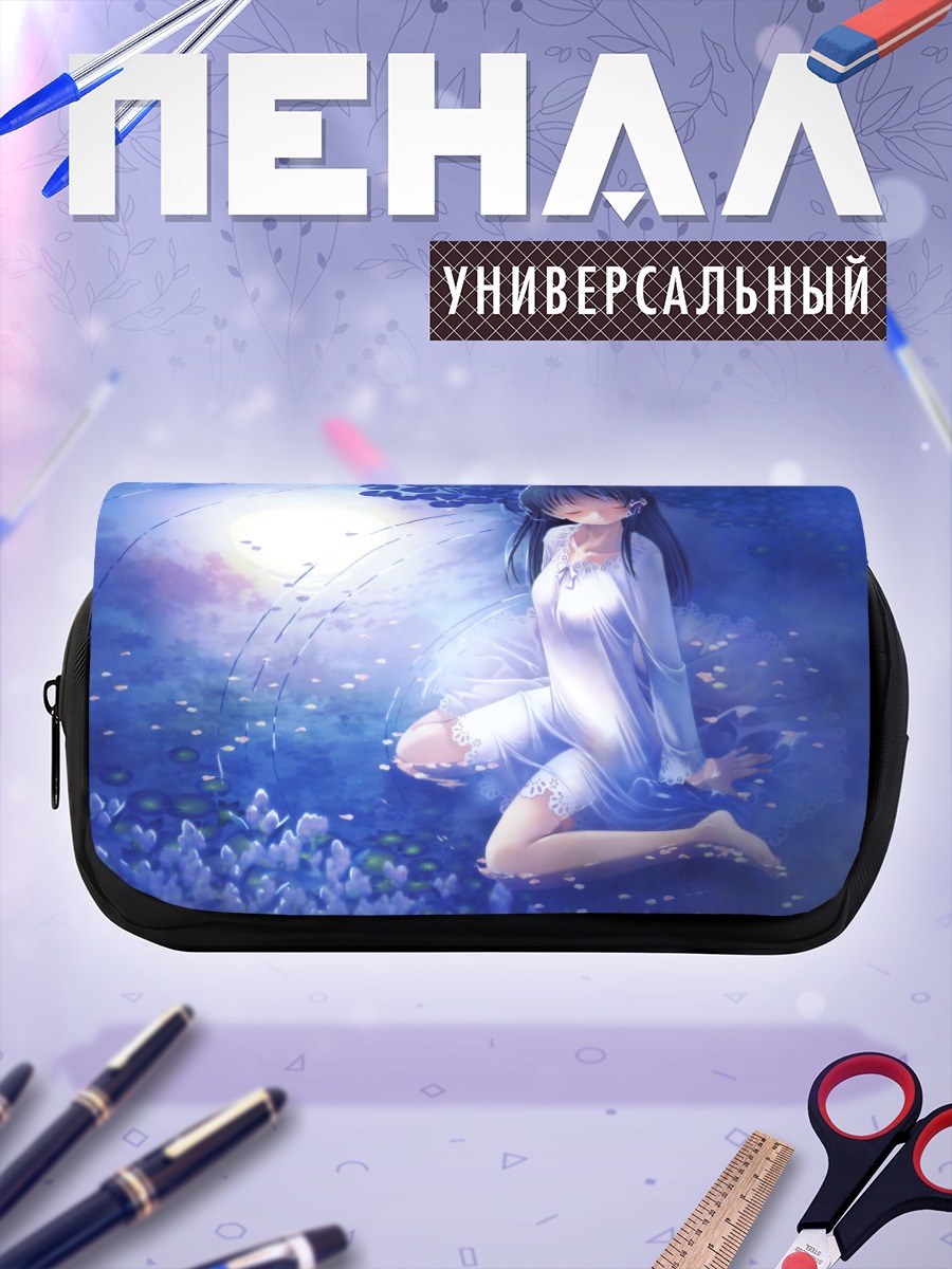 Пенал-косметичка Кириха Кузе в цветах