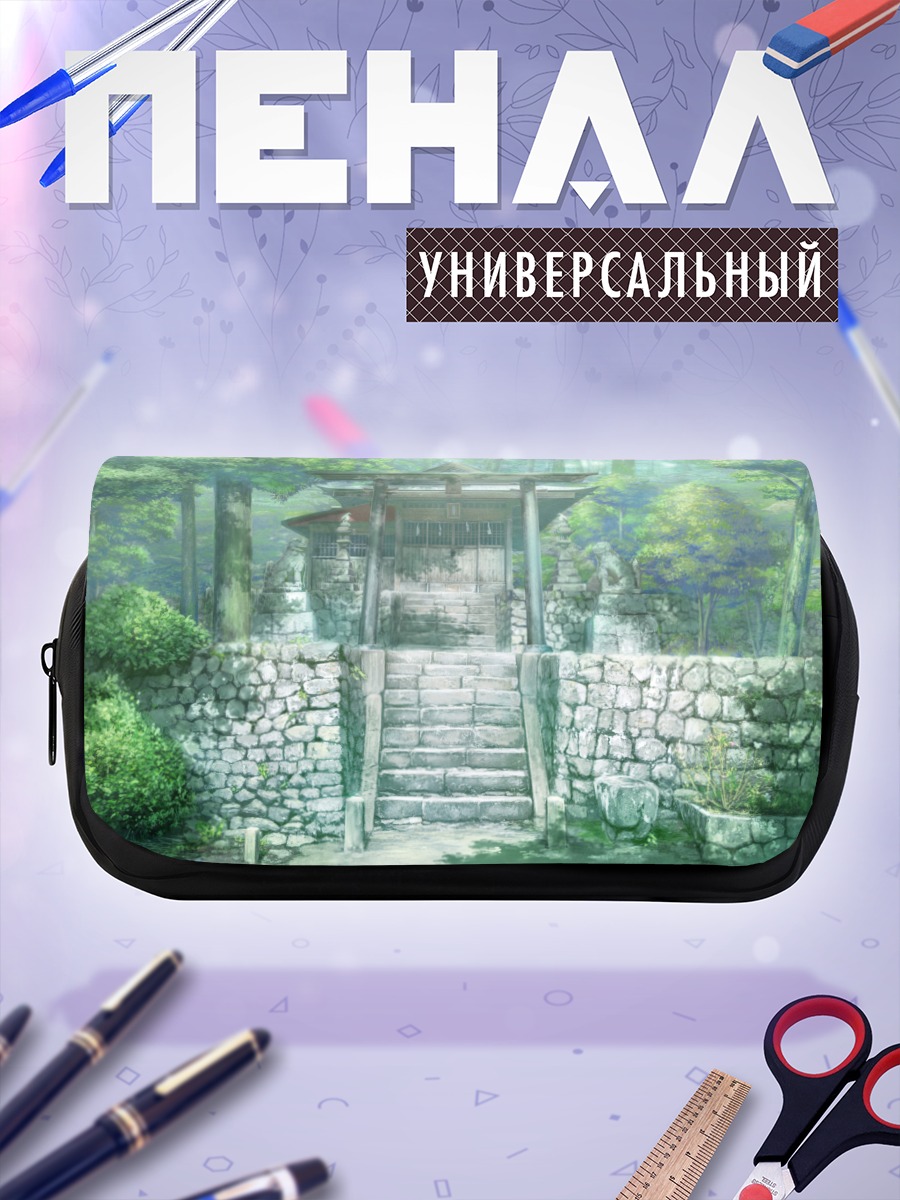 Пенал-косметичка Лесной храм Монобено