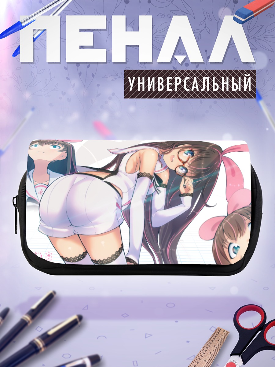 Пенал-косметичка Кизуна Аи в белом