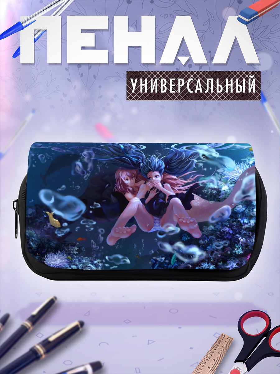 Пенал-косметичка Мику Хацунэ под водой