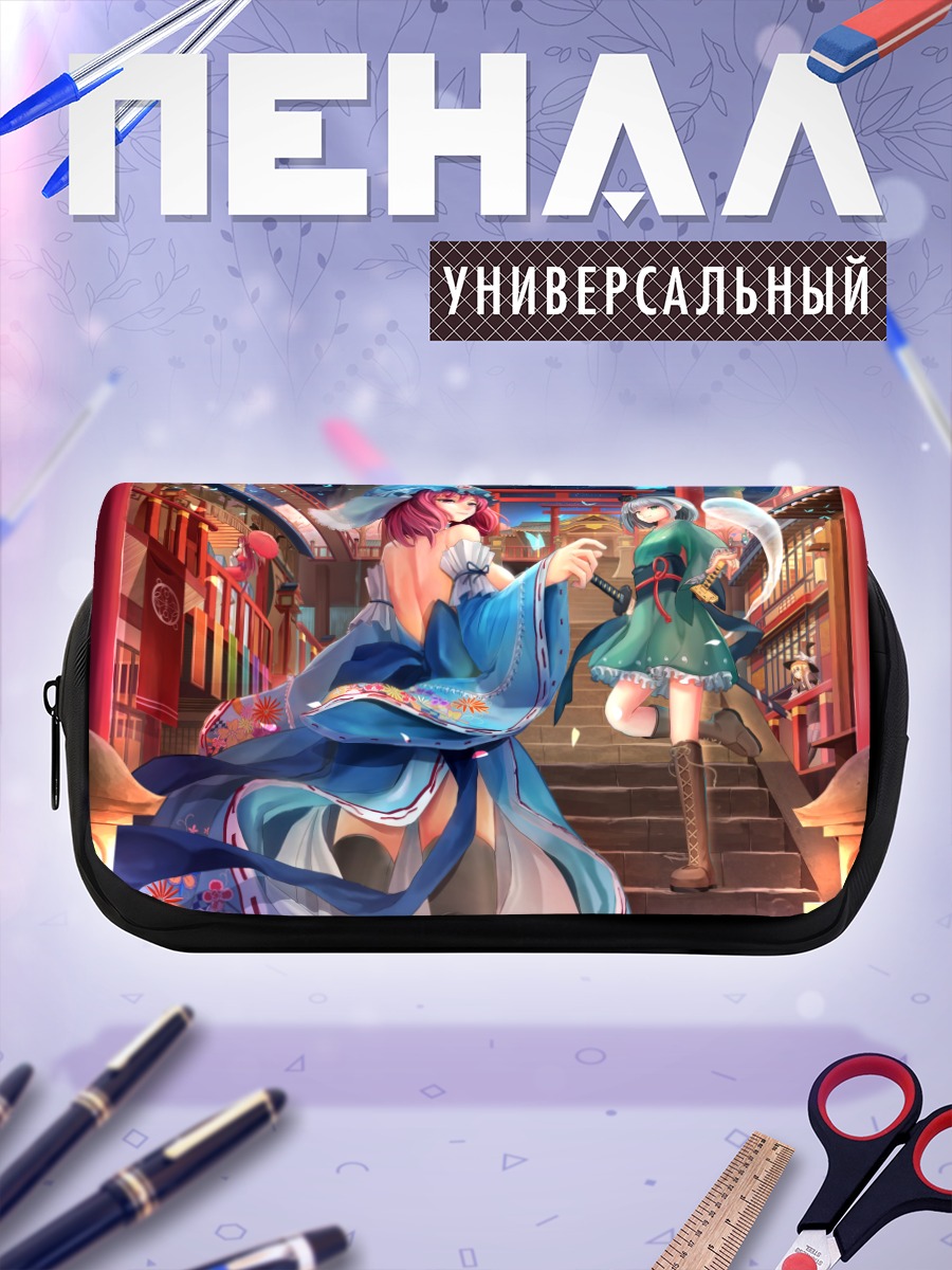 Пенал-косметичка Рейму Хакурей в храме
