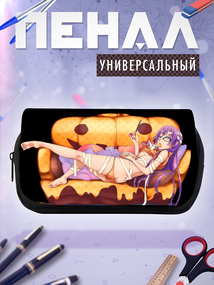Пенал-косметичка Девушка в тыкве