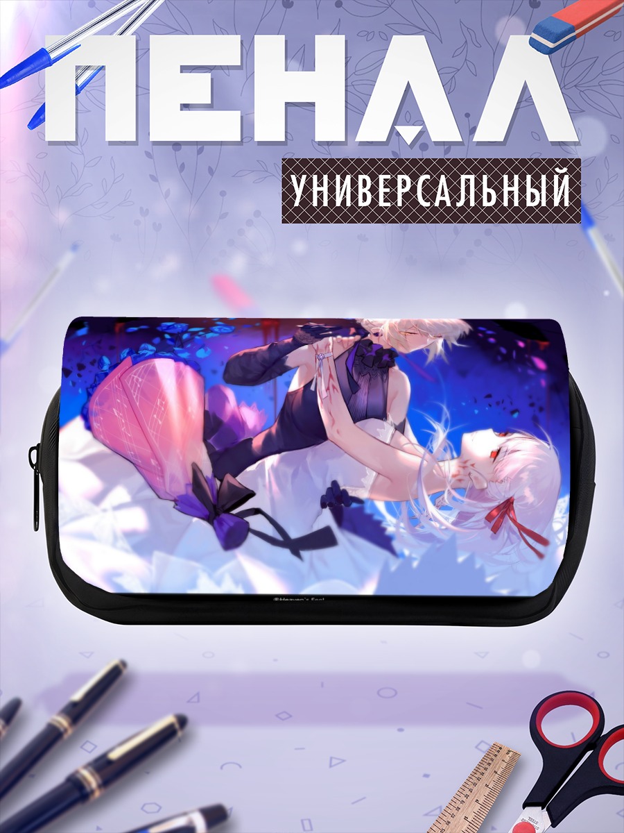 Пенал-косметичка Сакура Мато в цветах