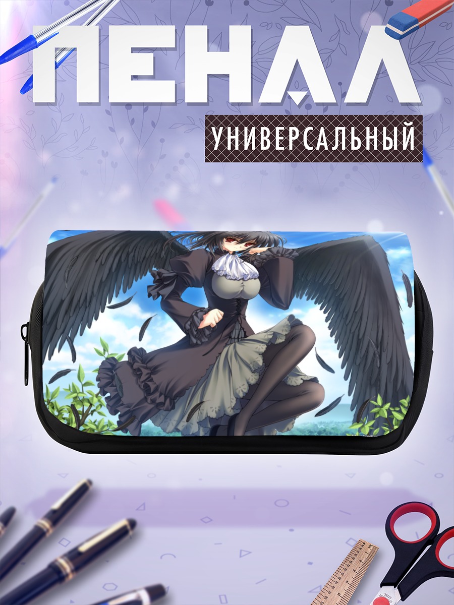 Пенал-косметичка Темный ангел в платье