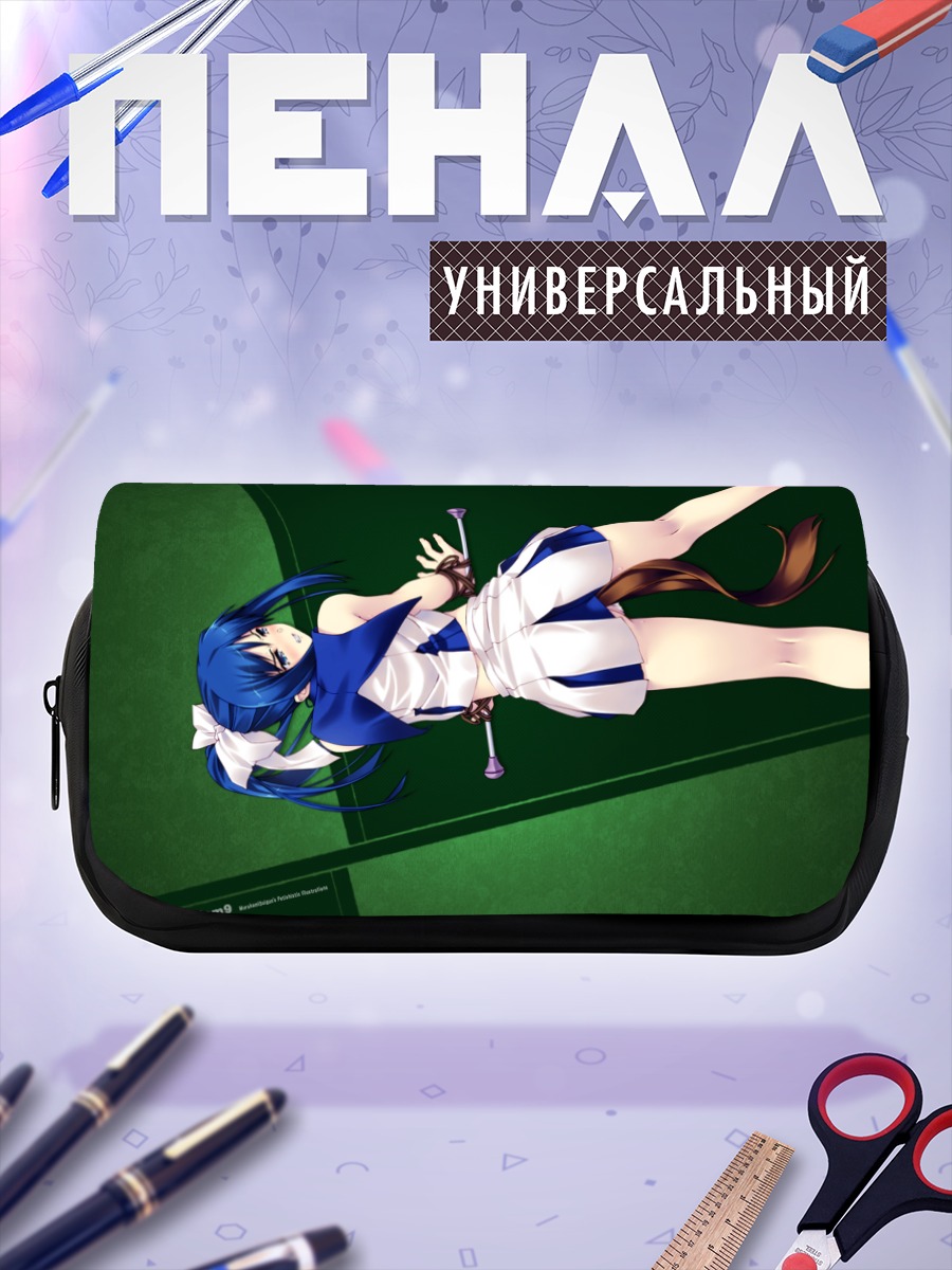 Пенал-косметичка Мику Хацунэ в белом