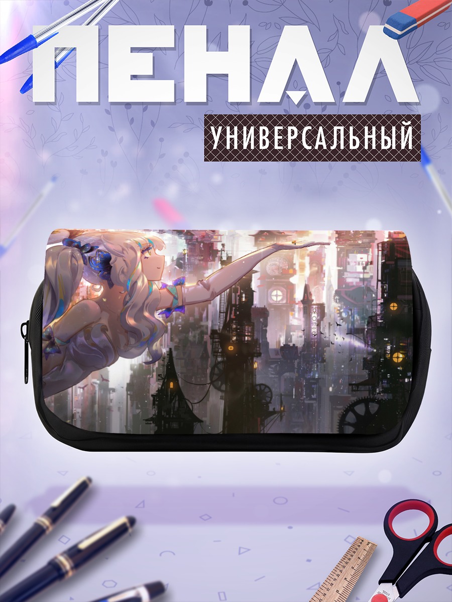 Пенал-косметичка Мику Хацунэ в городе