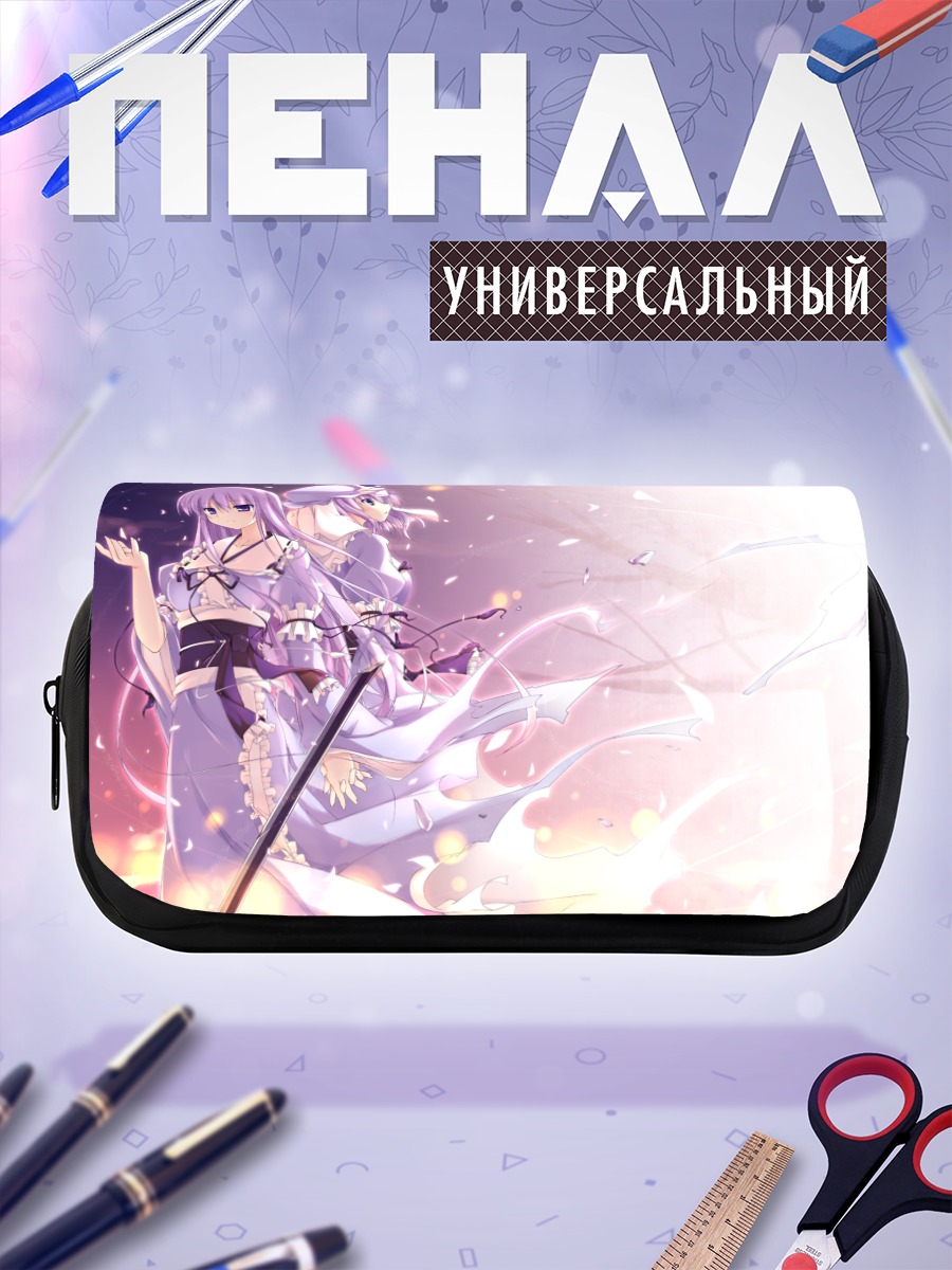 Пенал-косметичка Ююко Сайгёдзи в цветах