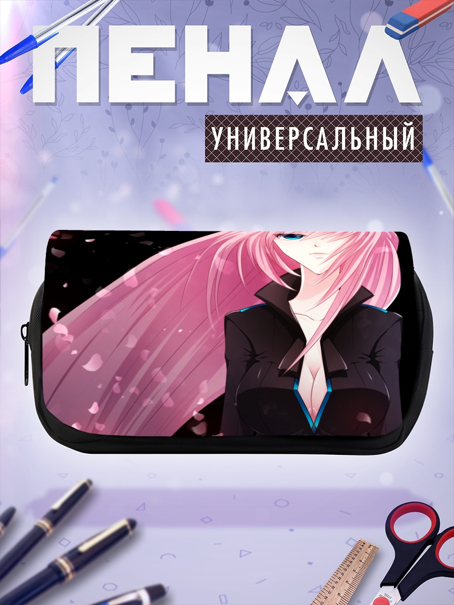 Пенал-косметичка Лука Мегурин в лепестках