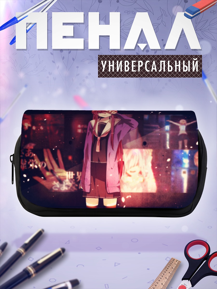 Пенал-косметичка Мику Хацунэ в городе
