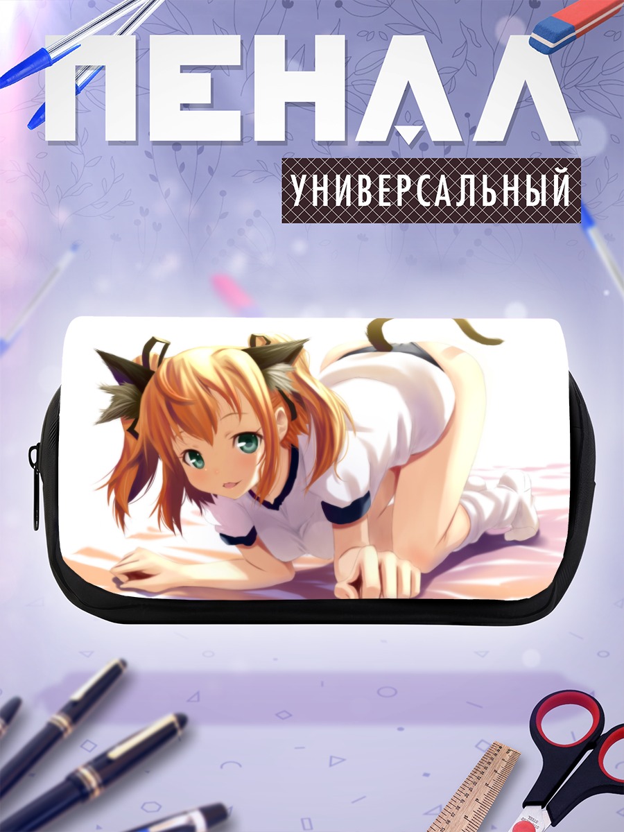 Пенал-косметичка Харука Миннадзуки кошка